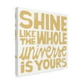 thumbnail image 2 of Trademark Fine Art 'Shine Like the Whole Universe' Canvas Art by Michael Mullan, 2 of 3