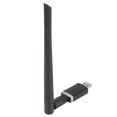 thumbnail image 3 of 2.4G 5.8G Dual Band USB WiFi Adapter, High Gain Gigabit USB Dongle Receiver USB Computer  Adapter For  XP, For  Vista, For  7, For, 3 of 8