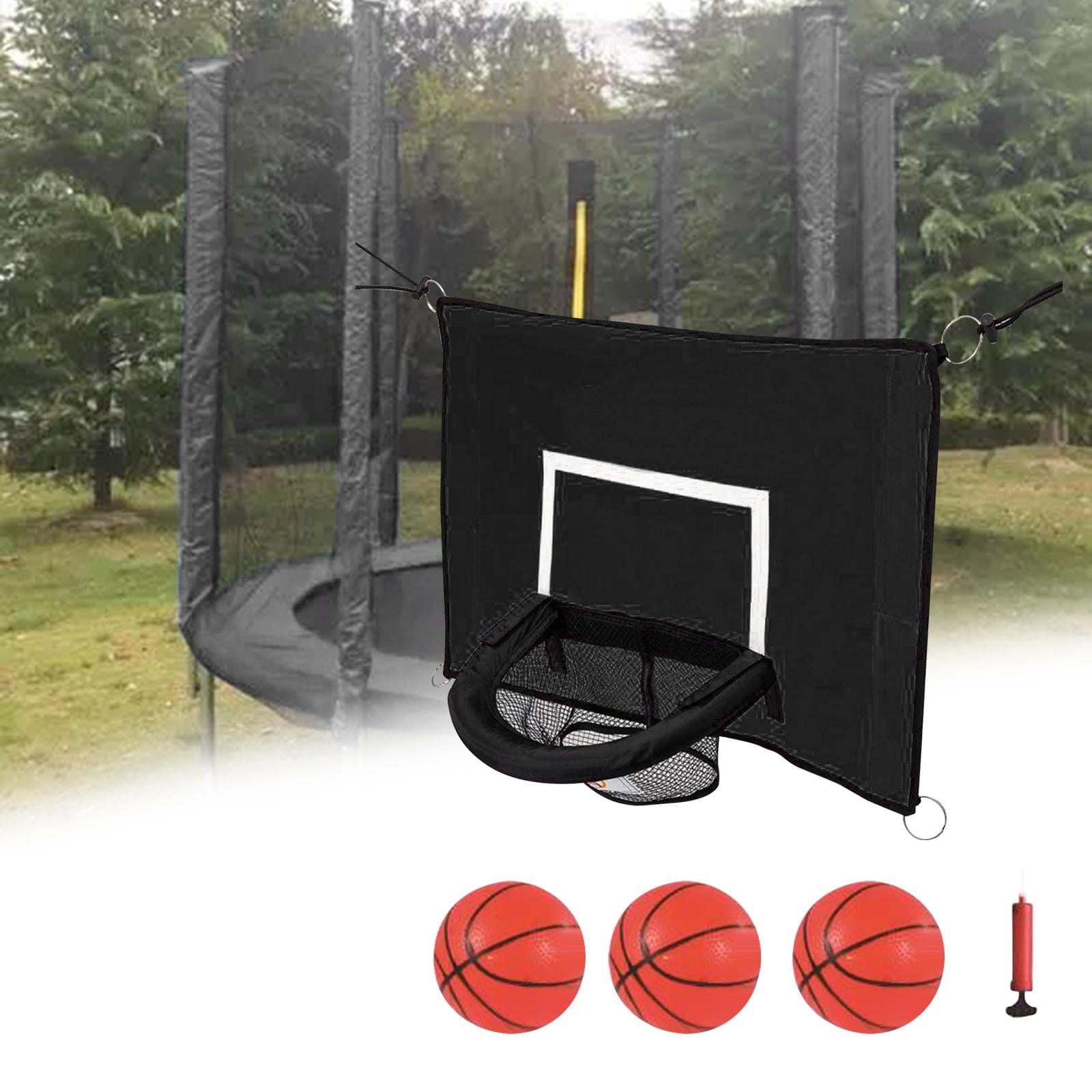 harayaa Basketball Hoop for Trampoline Basketball Training Outside Indoor Outdoor Sports Style E