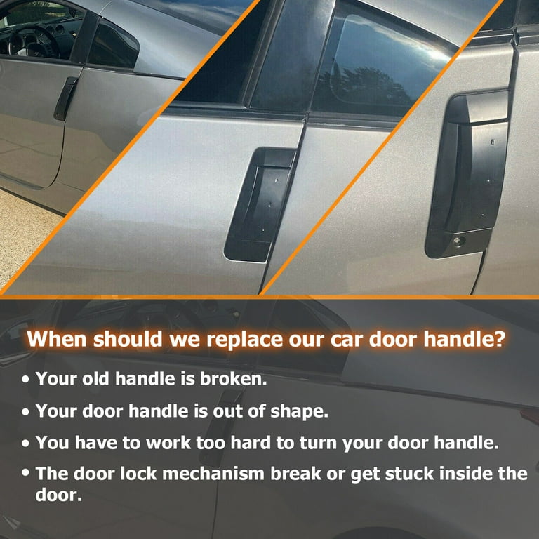 KOJEM Exterior Door Handles for 2003-2009 Nissan 350Z Replacement