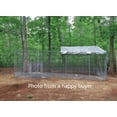 Chicken Coop Outlet Chain Link Backyard Dog Kennel, XLarge, 240"L