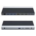 thumbnail image 1 of Estación de acoplamiento WAVLINK USB C 4K con triple pantalla 100W PD, 1 of 9