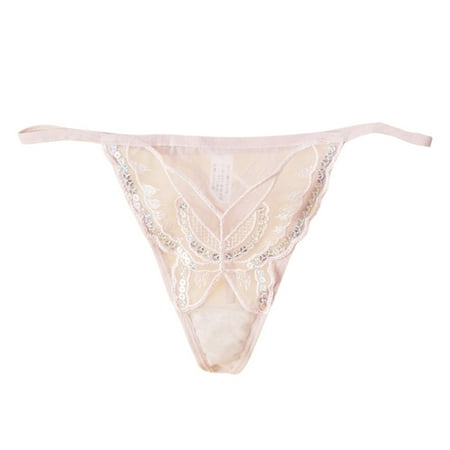 LARUYEKO Women s Sexy Mesh Solid Color Thin Strap Low Waist Briefs Women s Cotton Underwear High Waisted Ladies Full Coverage Panties High-Cut Stretch Cool Underwear