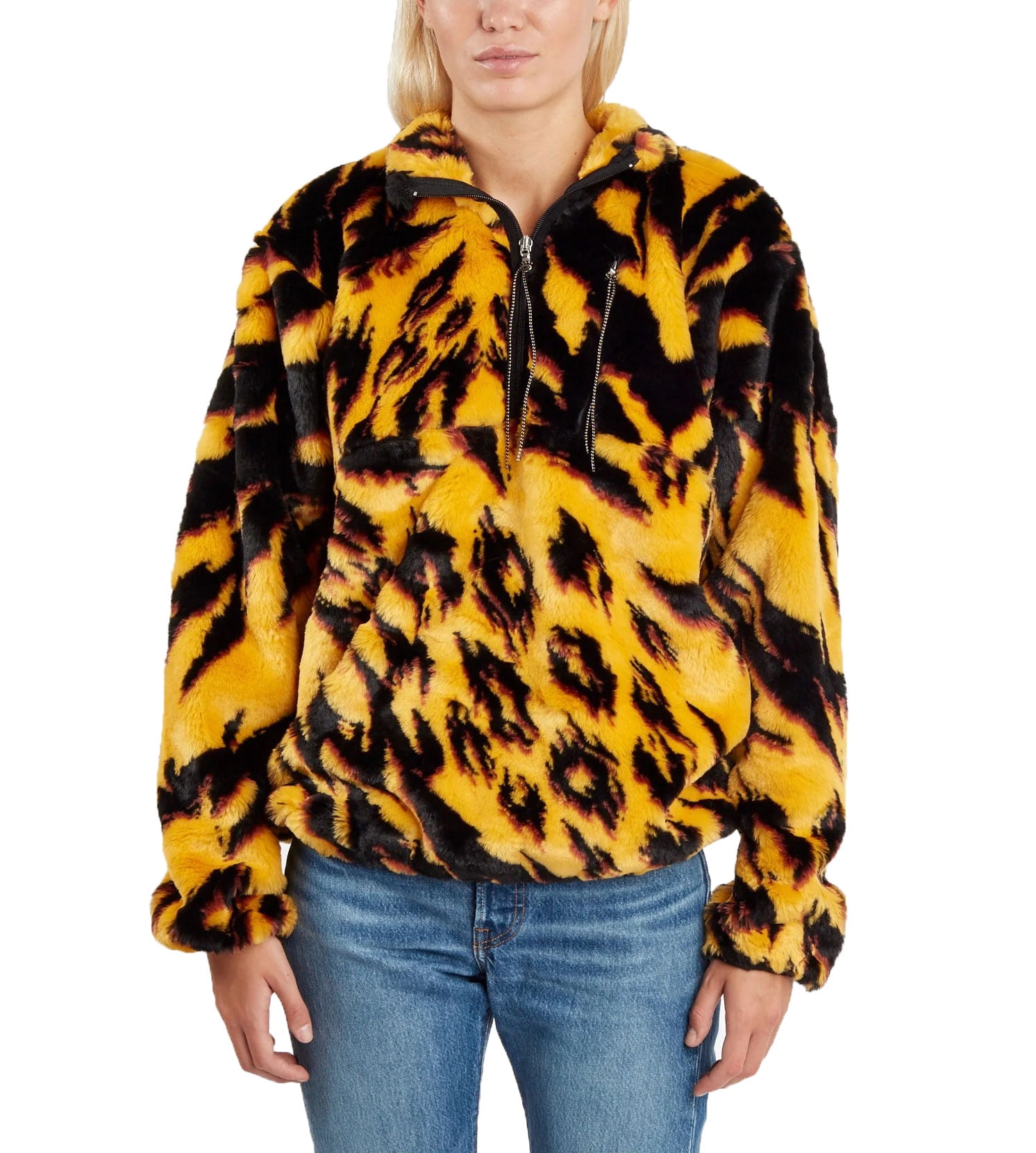 Aries Arise Women's Furry Half Zip 
