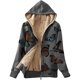 thumbnail image 1 of Chaquetas Con Capucha Para Mujer Casual Invierno Cálido Felpa Cremallera Doble Cara Sudadera Con Capucha Chaqueta Abrigo Odeerbi ODB122187, 1 of 5