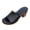 Black, variant on Women Open Toe Heels Low Chunky Short Ankle Strap Block Heeled Sandals Comfortable Party Dress Wedding Pumps Shoes White Size 7