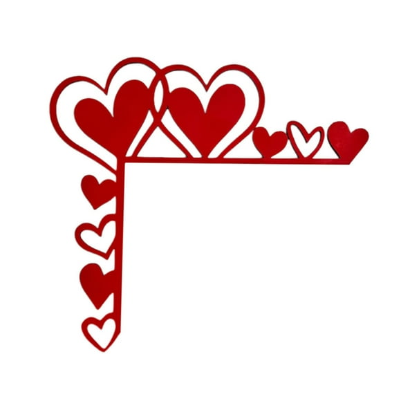 Valentines Day Decoration Valentine Is Day Wooden Door Frame Decoration Pendant Festive Decoration Prop Home Door Corner Decoration Valentines Day Decorations