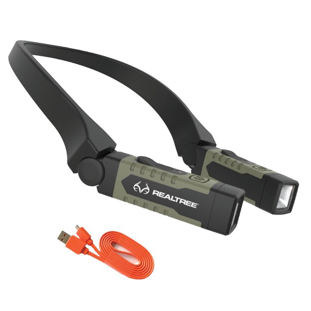 Lámpara de cuello EZRED RT357 Real Tree de 300 lúmenes con luz roja y blanca