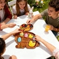 thumbnail image 2 of Dwellin Easter Tray Plate St. Patrick's Day Serving Platters Reusable Rabbit Clovers Cow Wooden Charcuterie Board for Food Snack Candys Cookie, 2 of 4