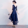 thumbnail image 3 of Vestido de noche de banquete para mujer, lujoso, elegante, digno, ajustado, para damas famosas, falda MIDI de fiesta, 3 of 6
