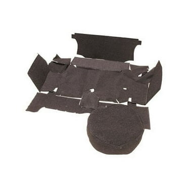 Scott Drake TMK-CP-65-BK Trunk Carpet Kit Coupe Black