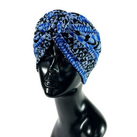

Head Wrap Ethnic High Elasticity Printed Women Headscarf Bonnet India Hat Turbante Hair Accessories