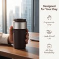 thumbnail image 3 of REGALWOVEN 17 oz Tumbler, Stainless Steel Insulated Water Bottle, with Lid Straw and Handle, Reusable Cup Keeps Hot and Cold Coffee 1, 3 of 5