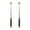 Black, variant on Fishing Hook Remover Tool 2 Pack Stainless Steel Unhooking Tool for Fishing Gear Hook Extractor with Self-release Mechanism for Deep Throat Fish Essential Accessories for Anglers Outdoor Camping