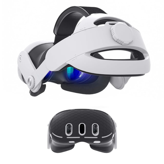 Set de accesorios de realidad virtual Kuject Comfort Head Strap Oculus Quest 3