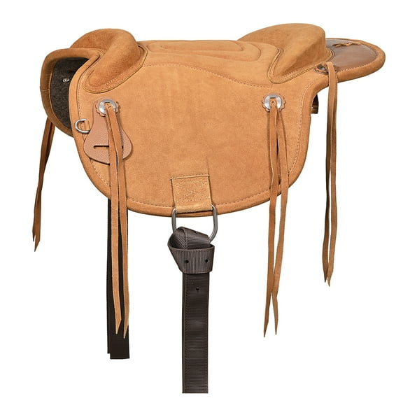 Bareback Pad Saddle Baretek Natural Horse Treeless Leather Pad