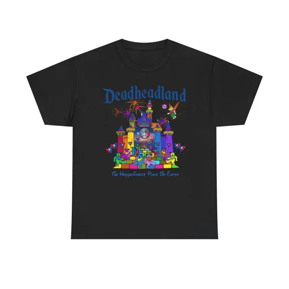 Vintage Jam Session Grateful Dead Deadheadland Concert Tribute Unisex T-Shirt up to size 5XL