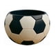 thumbnail image 5 of Cesta para palomitas de maíz con forma de balón de fútbol y maceta | Soporte para aperitivos para la noche de cine | Jarrón decorativo para el hogar y el jardín con temática deportiva, 5 of 7