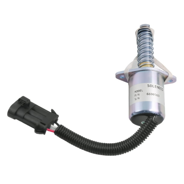 Kenally Tope de solenoide de Metal para Bobcat S150 S160 S185 753 763 6681512 7136559 tracción 7136559 bloqueo de tracción Vehículos, repuestos y accesorios Mis