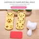 thumbnail image 2 of Cute Smile Cat Sushi Rice Ball Mold Set Sushi Maker Sandwich Herramienta De Bricolaje Herramientas De Cocina Japonesas Noticed HA018490-00, 2 of 6