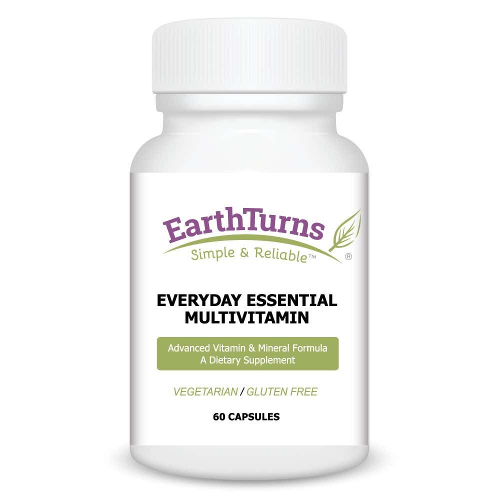 EarthTurns Everyday Essential Multivitamin 60 Capsules