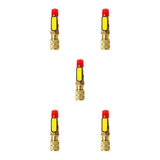Speravity Refrigerador universal Conector de manguera adaptador de 1/4 a 5/16 pulgadas Válvulas de bola de Accesorio a prueba de fugas Type2 NO2 Speravity CBP373350