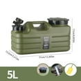thumbnail image 4 of Kitecy Portable Water Jug Portable Water Storage Container Jug with Faucet Dispenser Camping Picnic Outdoor Emergency Water Barrel Bucket , Camping Water Container Water Storage with Faucet, 4 of 5