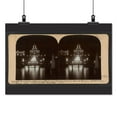 thumbnail image 2 of Print: West Pavillion Illuminated, Night Scene From Grand Basin, Worlds, 2 of 4