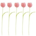 thumbnail image 4 of Ramo de punto con flores artificiales falsas para decoración del hogar, oficina, fiesta, boda, regalo de cumpleaños, 4 of 4