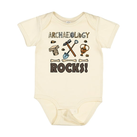 Inktastic Archaeology Rocks Archaeologist Boys or Girls Baby Bodysuit