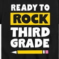 thumbnail image 3 of Instant Message - Ready to Rock Third Grade - Toddler And Youth Short Sleeve Graphic T-Shirt, 3 of 6