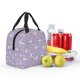 thumbnail image 5 of Balery Swan With Stars Bolsa de Almuerzo Aislada – Caja de Almuerzo con Papel de Aluminio Grueso, Mantiene la Comida Fresca por 4 Horas, 5 of 8