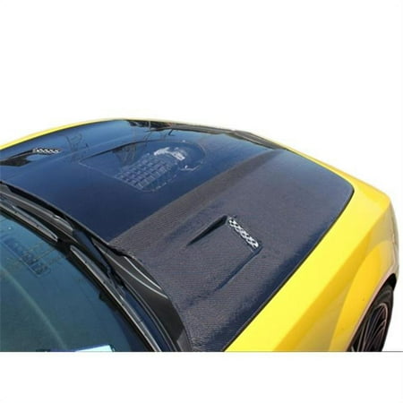 RKSport Chevy 40011130 Hood with Clear Center, 2010-2013 Chevy Camaro