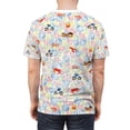 thumbnail image 6 of Brilliant Mouthwatering Seafood "All Over Print" Unisex Cut & Sew T-Shirt, 6 of 7