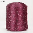 thumbnail image 1 of 500G Summer Ice Silk Glitter Yarn Sequin Yarn Hand Crochet Thread Knitting Clothes Needlework, 1 of 7