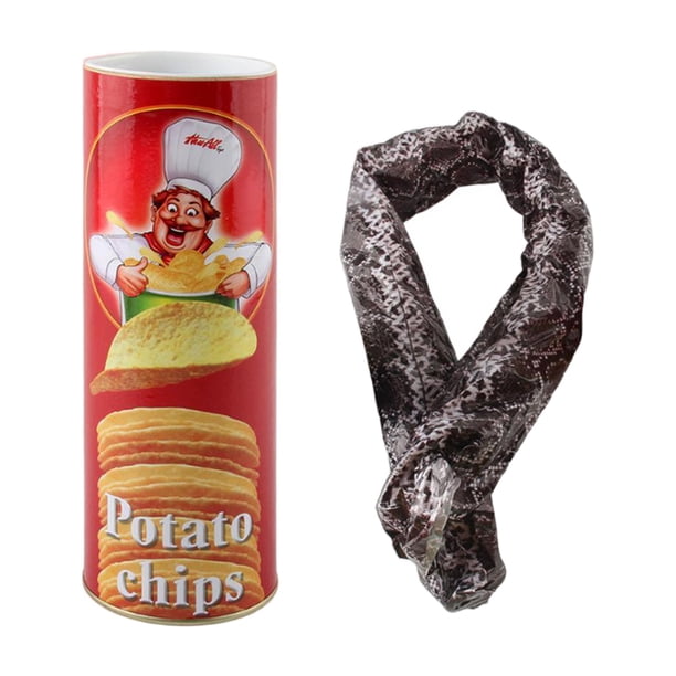 Juguete de broma Toystoory con serpiente de primavera y papas fritas A684