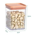 thumbnail image 1 of Wzzjkit Contenants de Céréales de Rangement, Réservoir de Rangement Scellé pour Céréales Grande Boîte de Rangement Cuisine Rangement des Aliments Fruits Secs Thé Réservoir Scellé, Contenant de Rangement pour Riz, 1 of 3