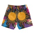 thumbnail image 7 of FORMRS Boys Swim Trunks Quick Dry Mesh Liner Boardshorts Sizes XS-XL, Futuristic Circles, 7 of 7