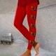 thumbnail image 1 of WILLBEST Leggings de Yoga Estampados Para Mujer, de Cintura Alta, Para Entrenar, Correr, Deportes, Cómodos y Elásticos, Ropa Deportiva 1348 Chica, 1 of 4