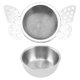 thumbnail image 5 of Filador de té té suelto Filador de malla fina Filadora de té de acero inoxidable con suministro de té de bandeja, 5 of 5