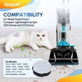 thumbnail image 7 of Keepow Vacuum Filter for Bissell PowerForce Compact Lightweight Upright 2112 1520 Vacuum Cleaner, Compare to Parts #1604896/160-4896 3Pack, 7 of 7