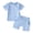 style-03 Blue, variant on JUMEYU Baby Clothes Boy Toddler Baby Boy Clothes for Boys Cute Summer Short Sleeve T-Shirt Tops Shorts Clothes Sets Baby Boy Outfits 18 24 Months (Blue,18-24 Months)