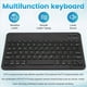 thumbnail image 4 of Teclado y Ratón Inalámbricos Bluetooth Ultrafinos y Silenciosos, Adecuados para Tabletas y Portátiles, Teclado Bluetooth Negro, 4 of 5