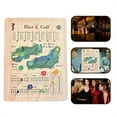 thumbnail image 4 of A Dice Board Game Wood Tabletop Board Game Fun Challenging Dice Board Game Portable Tray With Putting Green For Friends And Kids For Home Travel Camping, 4 of 8