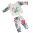 thumbnail image 1 of Ropa para hecha para de de 18 pulgadas: pantalones de y camiseta de manga larga Cactus Baoblaze Traje de pijama de muñeca de 18 pulgadas, 1 of 4