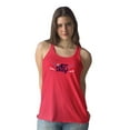 thumbnail image 2 of Hat And 4Th Of July Racerback Tank Women -Image by Shutterstock, Female Small, 2 of 4
