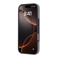 thumbnail image 4 of Compatible With iPhone 12 Pro / 12 6.1" Phone Case,With Retractable Invisible Kickstand,Logo View Designing,PU Leather Shockproof Rugged Anti-fall Heavy Duty Thin Fit Phone Case Cover,Gray, 4 of 8
