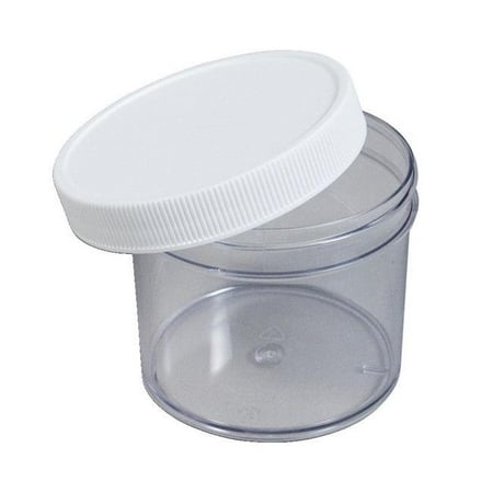 Frey Scientific 1016970 480 ml Polystyrene Jars - Pack of 24