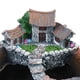 thumbnail image 5 of Suculento Pot Bonsai Container Multifunción para Micro Paisaje () Naranja, 5 of 9