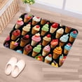 thumbnail image 5 of Ice Cream Polyester Non-Slip Machine Washable Indoor Rug Floor Mat Chair Rug, 5 of 6